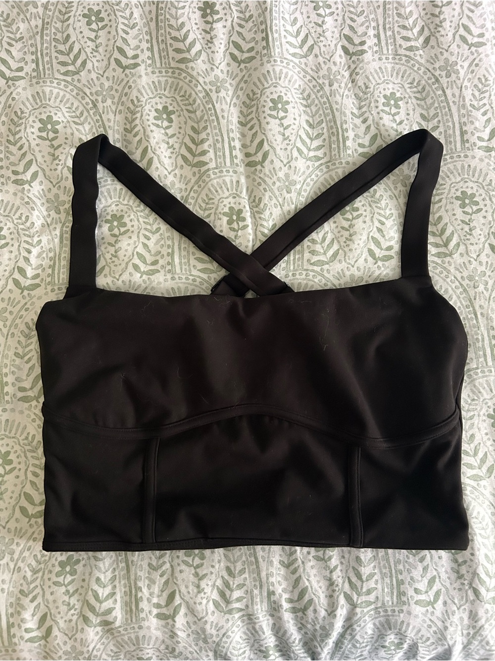POPFLEX Daphne Corset crop top - Black M - Picture 3 of 6